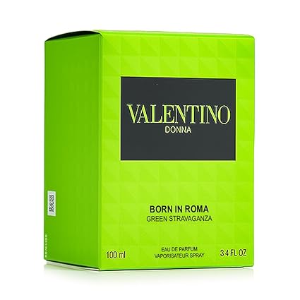 Valentino Donna Born In Roma Green Stravaganza Eau de Parfum Spray for Women 3.4 oz (100ml)