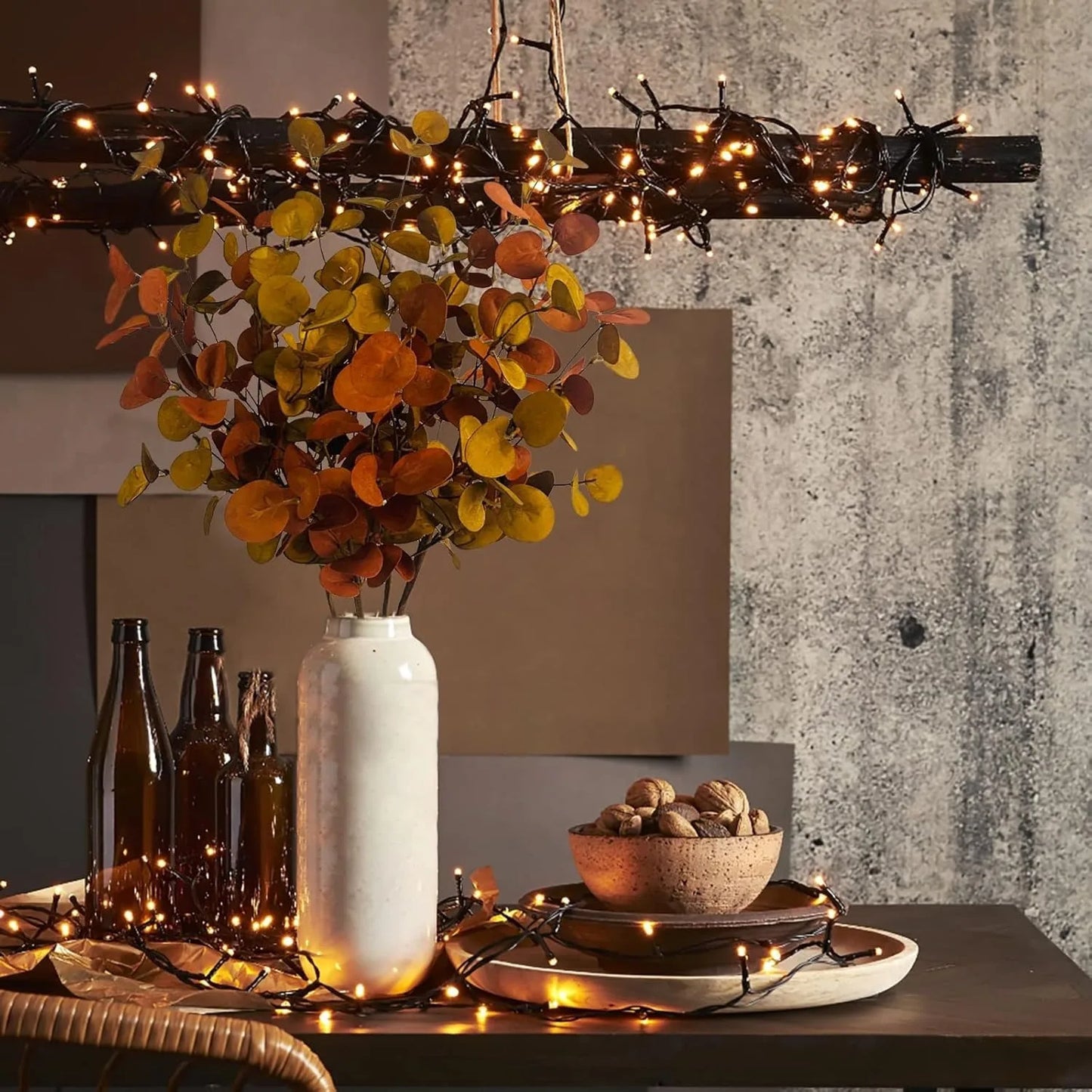 Artificial Eucalyptus Stems - fall greenery decor