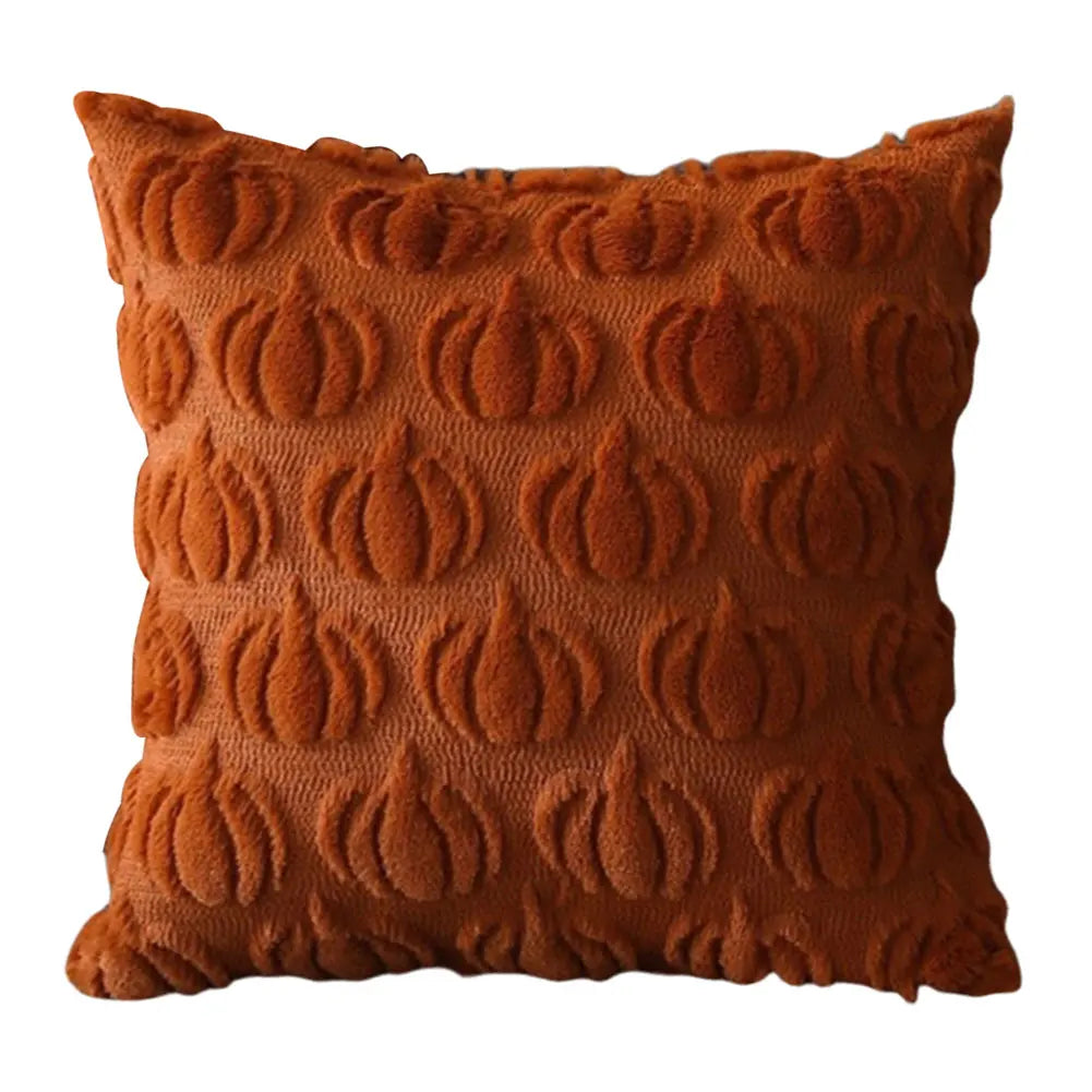 Funda de almohada suave de terror de murciélago fantasma de calabaza de dibujos animados