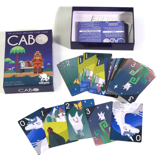 Cabo Juego de Cartas Ideal para Coleccionistas Recuerdos de Fiestas de Fin de Año Regalos de Halloween 2-4 Jugadores