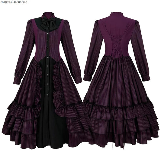 Victorian Gothic Dress - medieval queen costume