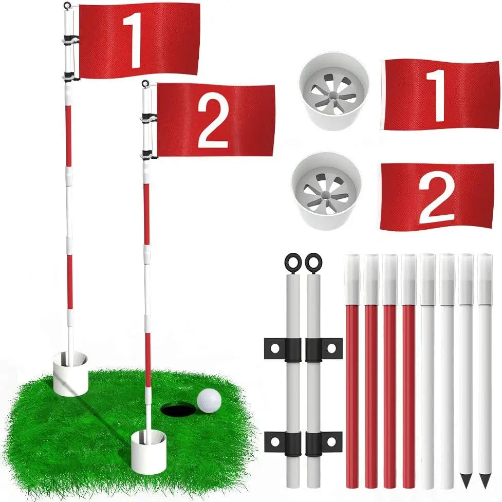 Golf Flags and Flagsticks Collection