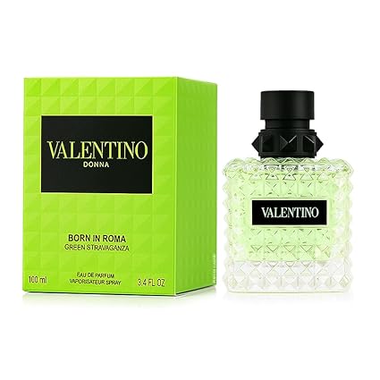 Valentino Donna Born In Roma Green Stravaganza Eau de Parfum Spray for Women 3.4 oz (100ml)