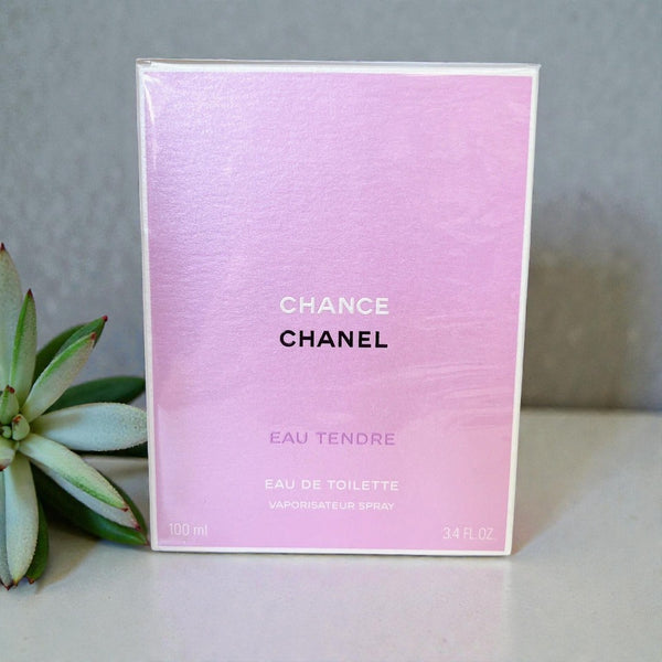 CHANCE CHANEL Eau Tendre Eau de Toilette Spray – 3.4 oz / 100ml (Authentic, New In Box)