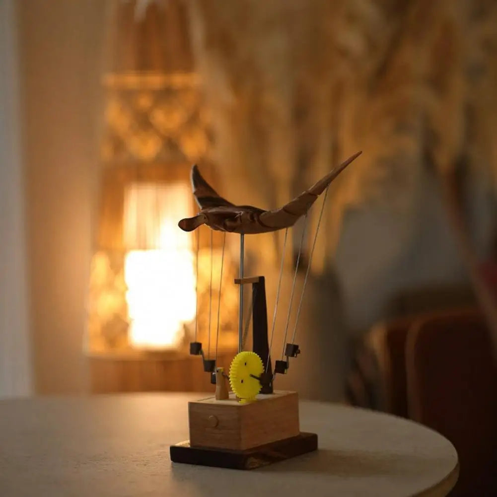 Handmade Wooden Manta Ray - decorative wall art