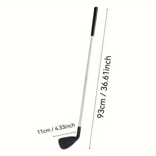 1pc Golf Cues - 2pcs Golf Balls - Portable Metal Golf Cues - Golf Novice Golf Training Cues - for Family Gatherings - Outdoor Activities - Parties And Picnics - Detachable Design teeZone