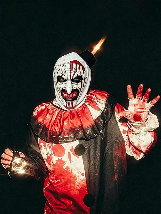 Art the Clown Mask – Terrifier Latex Halloween Costume