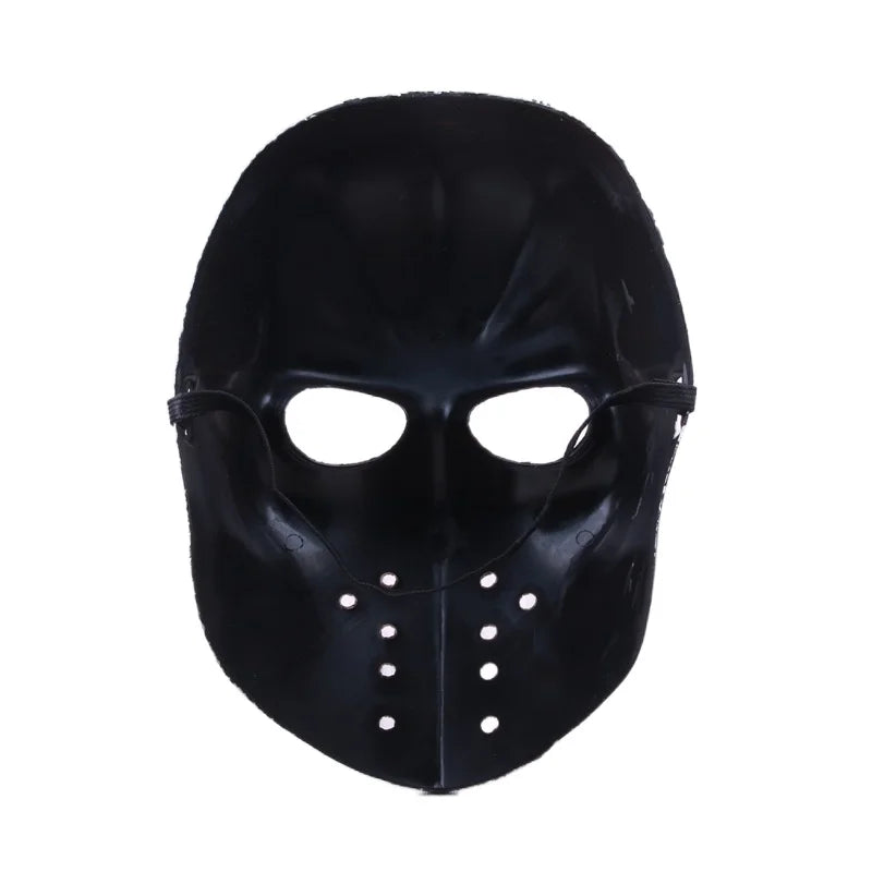Ghost Face Mask Halloween Scary Person Mask Horror Bleeding  Mask Demon Cosplaying Party Show Props Haunted House Props Masque