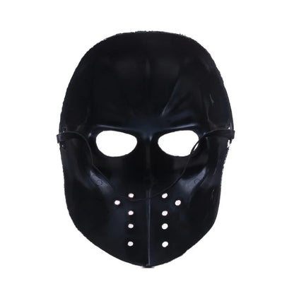 Ghost Face Mask Halloween Scary Person Mask Horror Bleeding  Mask Demon Cosplaying Party Show Props Haunted House Props Masque