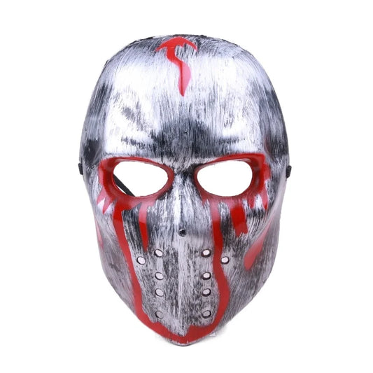 Máscara de Fantasma para Halloween, Máscara Aterradora de Persona, Máscara Sangrienta de Terror, Máscara de Demonio para Cosplay, Accesorios para Fiestas, Accesorios para Casas Encantadas, Mascarada