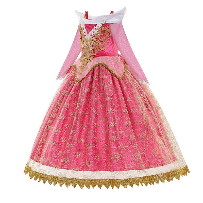 Princess Aurora Costume Dress - girls fairy skirt