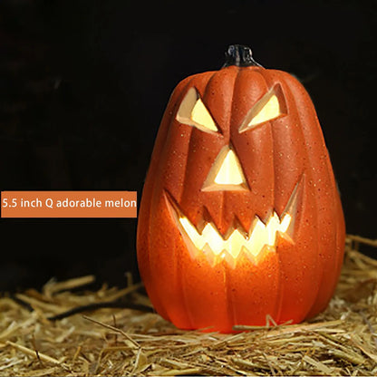 Halloween LED Pumpkin Lantern Lamp Decoration
