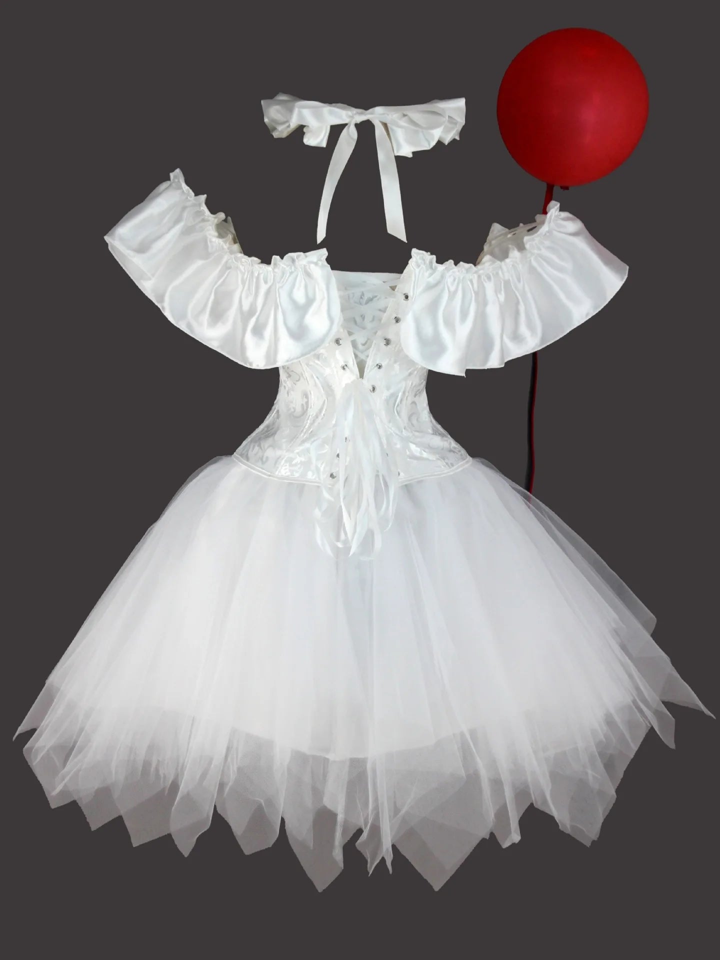 Clown Cosplay Costume - circus corset and skirt set