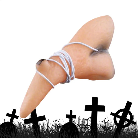 Nariz de bruja para Halloween, accesorios realistas para fiestas, nariz protésica, divertida para escenarios, trajes de cross-dressing, accesorios para eventos temáticos