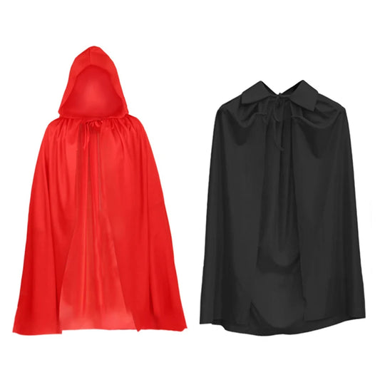 Witch and Vampire Cape Cloak - kids and adult Halloween