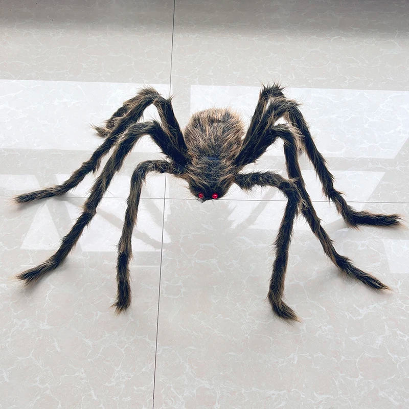 Felpa de simulación de telaraña de Halloween
