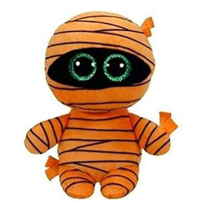 Peluche Ty Beanie Boos, juguete de momia naranja, animal, regalos de Halloween