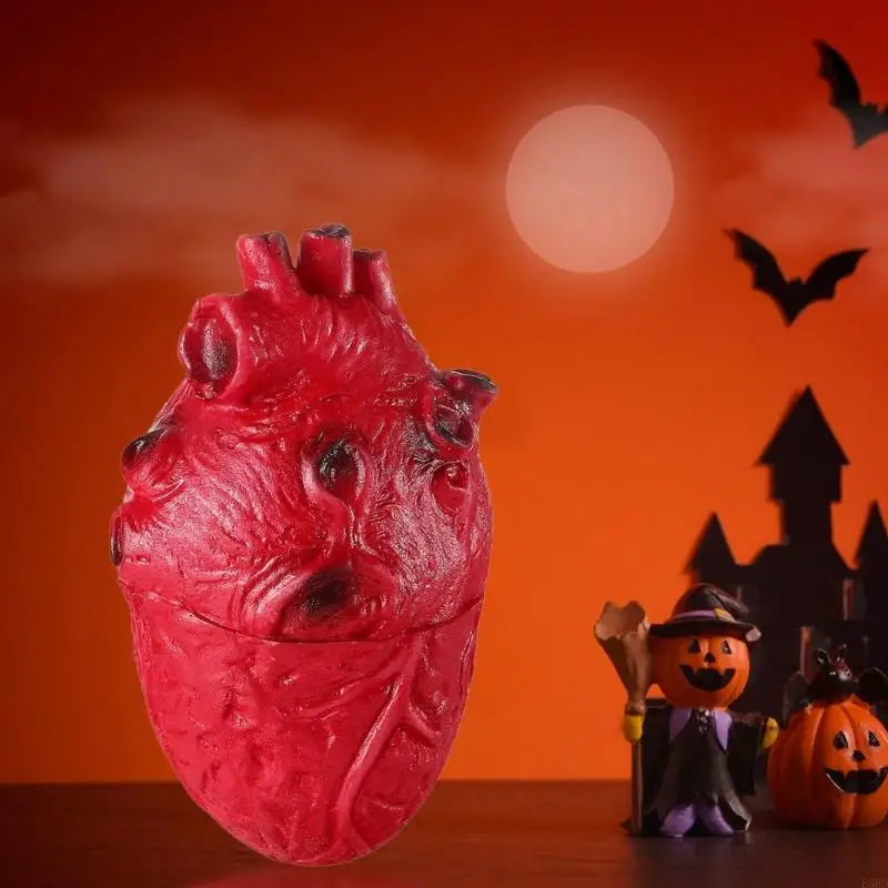 Realistic Halloween Heart Props for Scary Party Decorations Simulated Organ