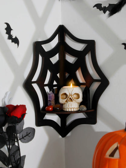 Spider Web Floating Corner Decoration