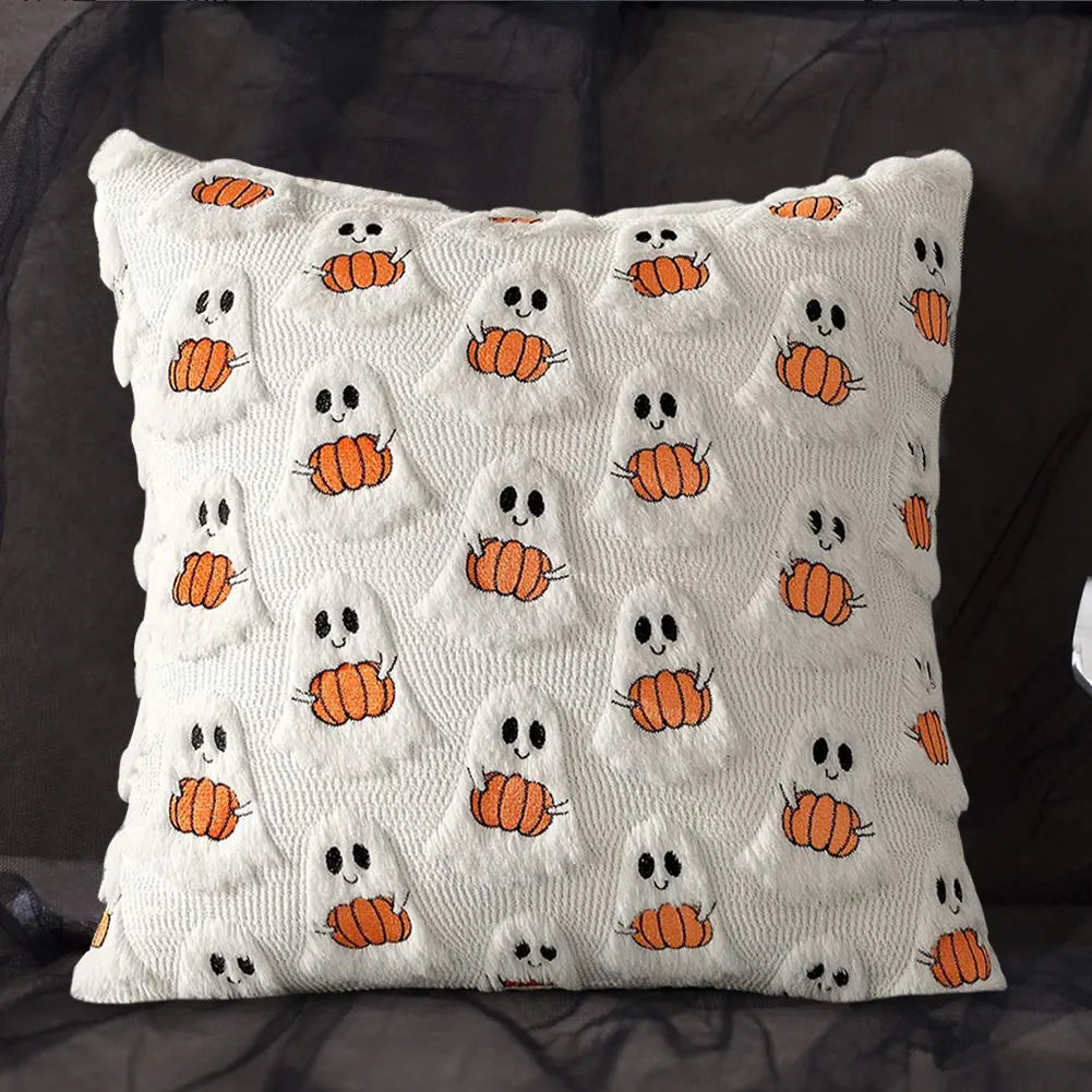 Halloween Pillowcase - pumpkin bat ghost print
