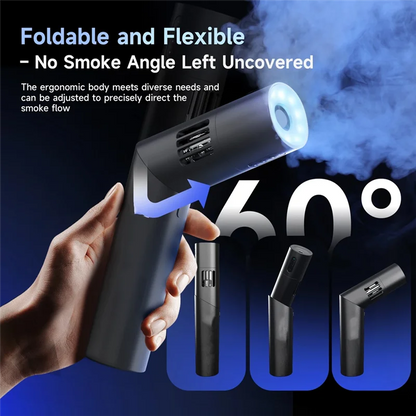 CABE-Máquina de humo con control inalámbrico, plegable y portátil
