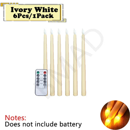 6/12PCS Christmas LED Flameless Candles