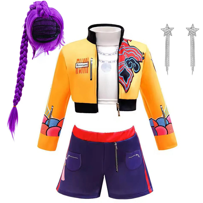 Girls Singer Costume - kids stage performance outfit