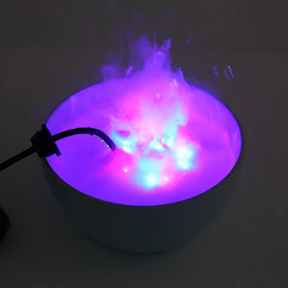 Mini Fog Machine with LED Lights - Halloween fogger