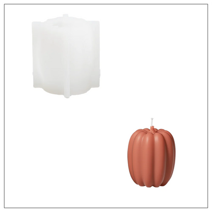Moldes de Nicole Pumpkin para velas de cera de soja aromática