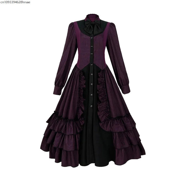 Victorian Gothic Dress - medieval queen costume