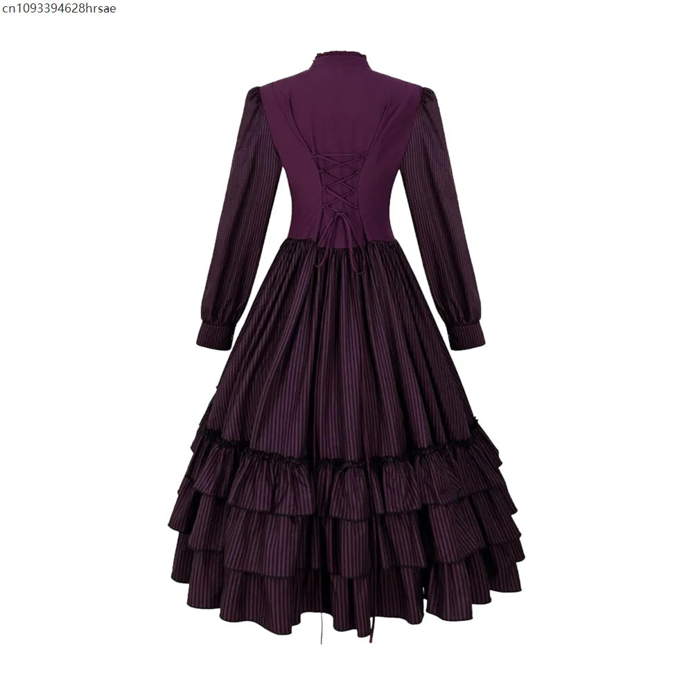 Victorian Gothic Dress - medieval queen costume