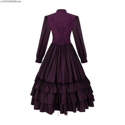 Victorian Gothic Dress - medieval queen costume