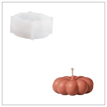 Moldes de Nicole Pumpkin para velas de cera de soja aromática