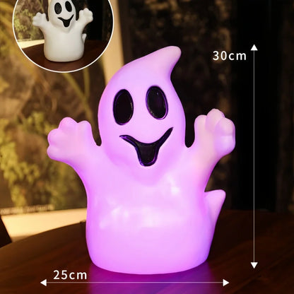Halloween Pumpkin Lantern  Haunted House Decoration - Pumpkin Themed Luminous Decoration Props, Festive Party Atmosphere Lights