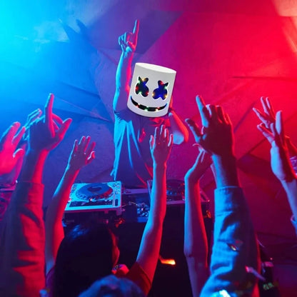 Halloween Light Up LED Neon Mask - Cosplay Rave Party