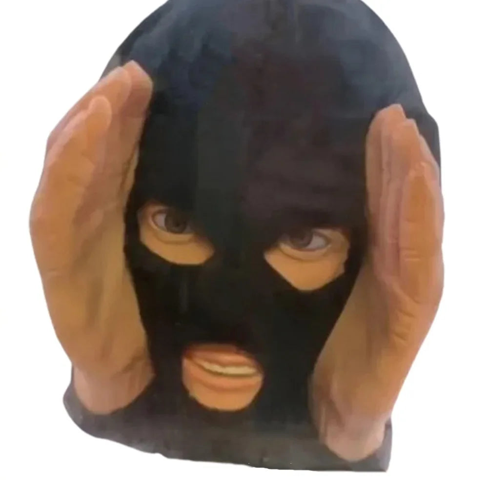 PVC Scary Peeper Freak Sticker Indoor And Outdoor Spooky House Party Scares Window Sticker Window Hanging Mask