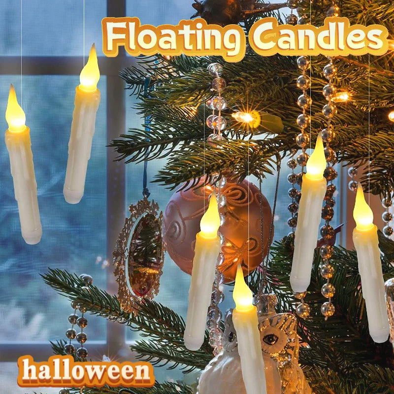 6/12 Pack Christmas LED Flameless Candles
