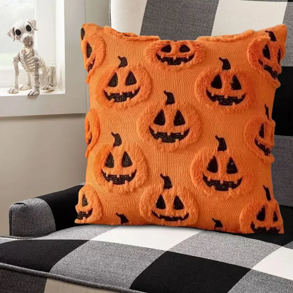 Halloween Pillowcase - pumpkin bat ghost print