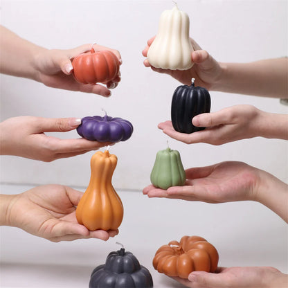Pumpkin Candle Molds - soy wax Halloween craft
