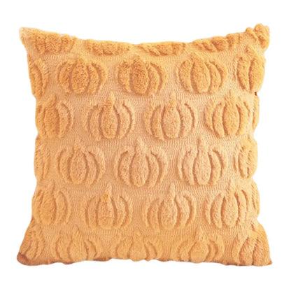Funda de almohada suave de terror de murciélago fantasma de calabaza de dibujos animados