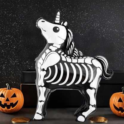 Halloween Home Decoration Balloons Skeleton Pumpkin Ghost Spider Aluminum Foil Balloon for Halloween Party Supplies