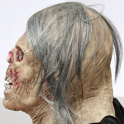Halloween Zombie Scary Mask Makeup Ball Ghost House Chamber Zombie Trick Prop