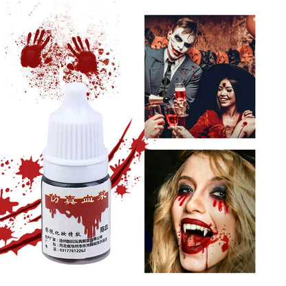 5ml Hematopoietic Props Holiday Party Fake Blood Halloween Cos Simulation of Human Vampire Fake Blood Party Decorative Supplies