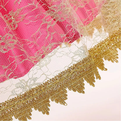 Vestido Aurora Princesa Bella Durmiente Falda Aurora Estilo Extranjero Encaje Súper Hada