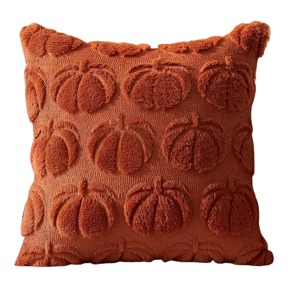 Funda de almohada suave de terror de murciélago fantasma de calabaza de dibujos animados