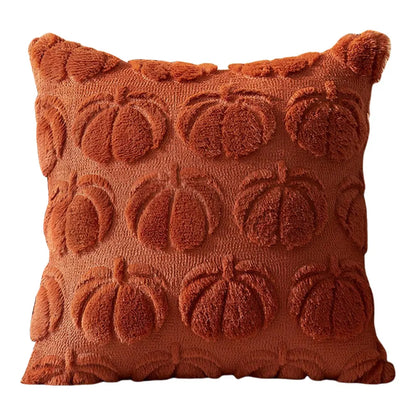 Funda de almohada suave de terror de murciélago fantasma de calabaza de dibujos animados