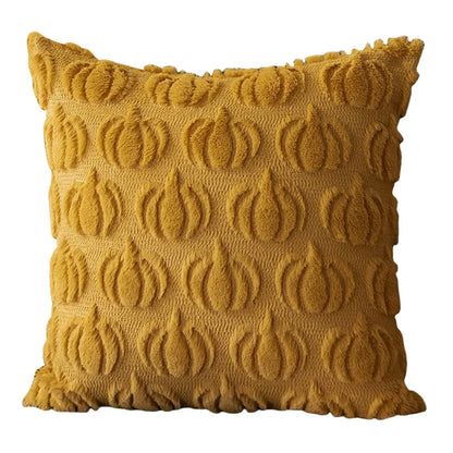 Funda de almohada suave de terror de murciélago fantasma de calabaza de dibujos animados