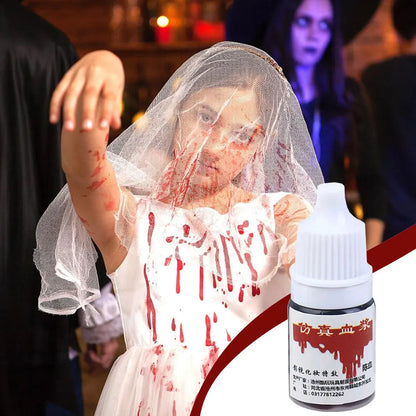 5ml Hematopoietic Props Holiday Party Fake Blood Halloween Cos Simulation of Human Vampire Fake Blood Party Decorative Supplies