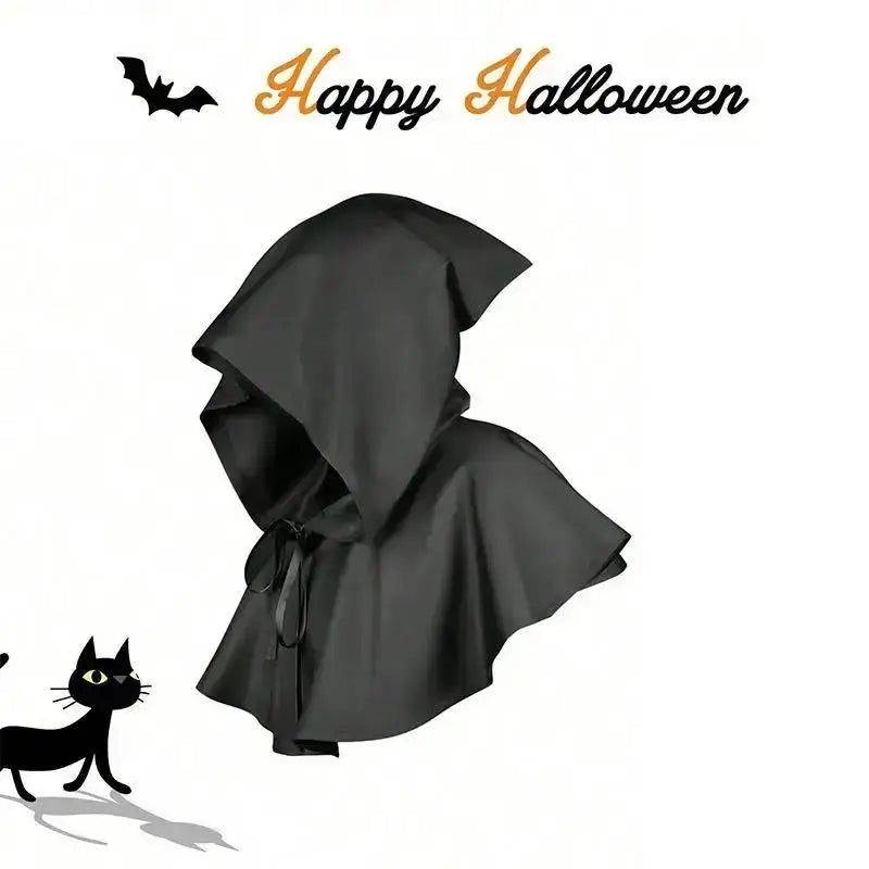 Hot Halloween Supplies Masked Hats Retro Costumes Hooded Cloaks Mages Witches Cosplay Role-playing Costumes Unisex Pullover Caps