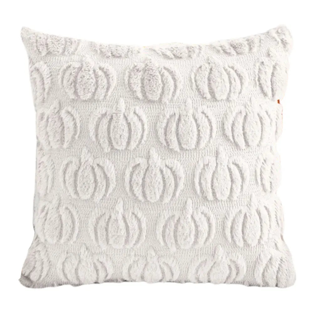 Funda de almohada suave de terror de murciélago fantasma de calabaza de dibujos animados